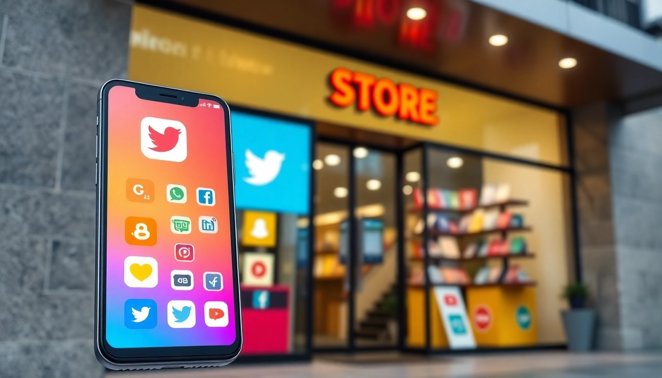 Social Commerce Business News Modern social shopping platform with engaging user interaction